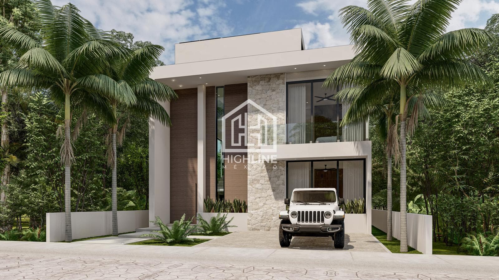 House for SALE in Tulum, 3 bedrooms, pool, golf course access, exclusive neighborhood