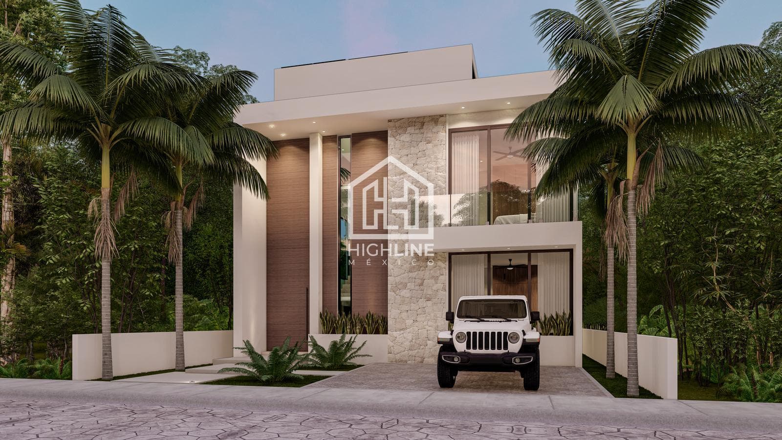 House for SALE in Tulum, 3 bedrooms, pool, golf course access, exclusive neighborhood