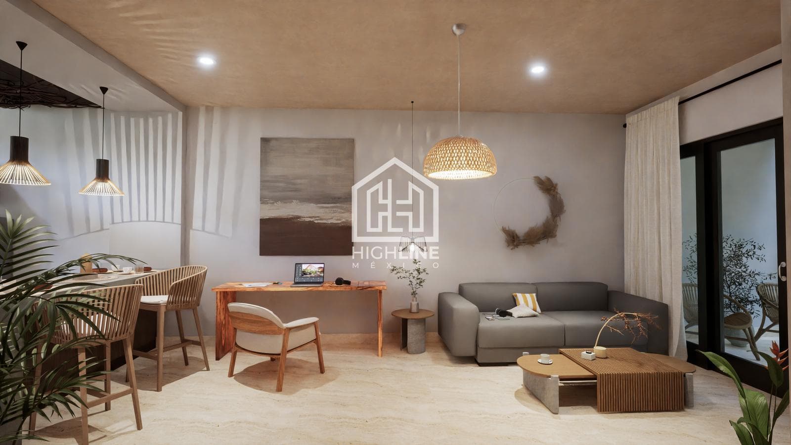 APARTMENT FOR SALE IN TULUM: 2 BEDROOMS WITH A POOL, ELEVATOR, AND SPA