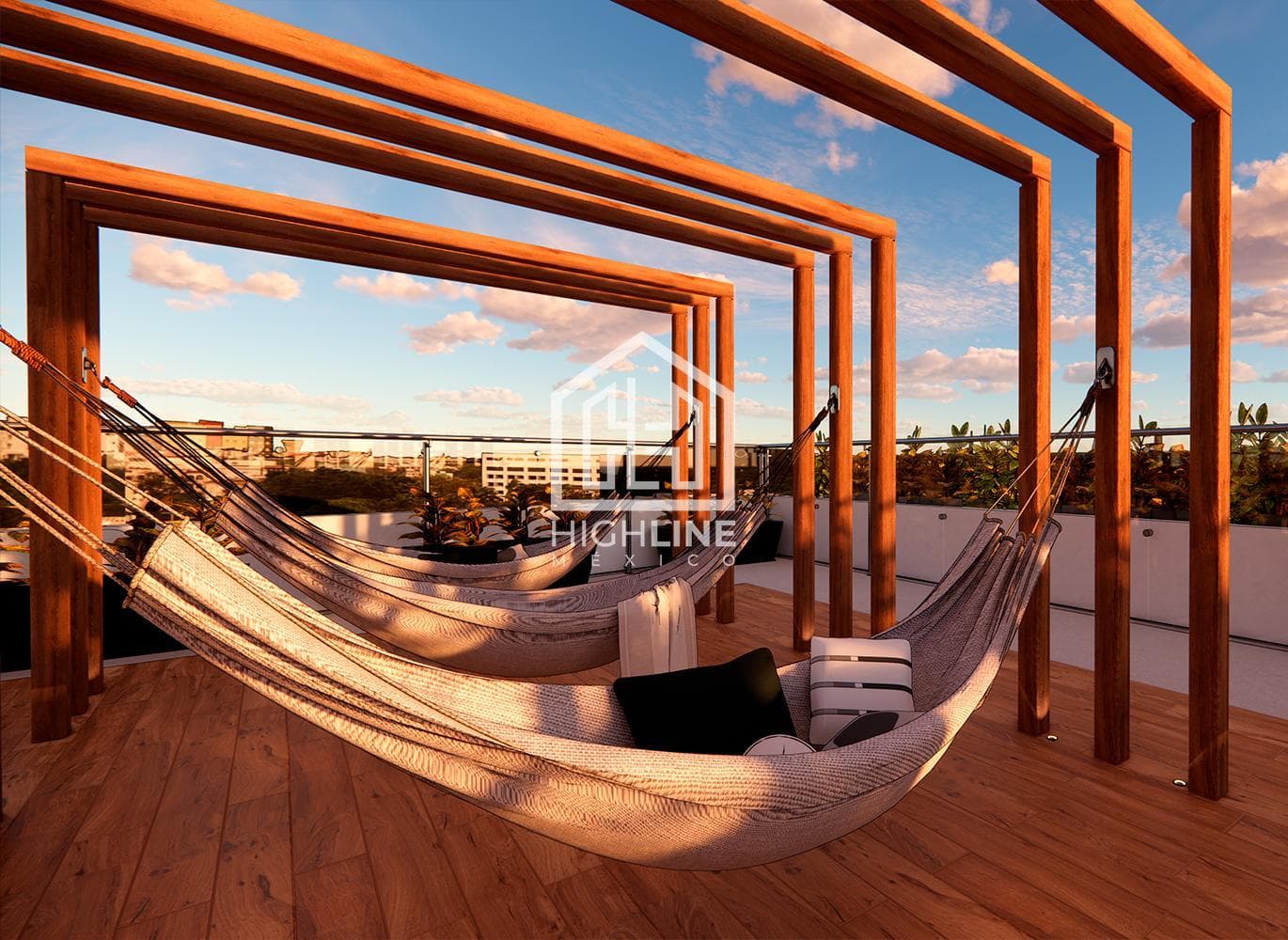 APARTMENT FOR SALE IN CANCUN: 2 BEDROOMS WITH A VIEW OF PUERTO CANCÚN, LOUNGE AREA, HIGH APPRECIATION POTENTIAL.