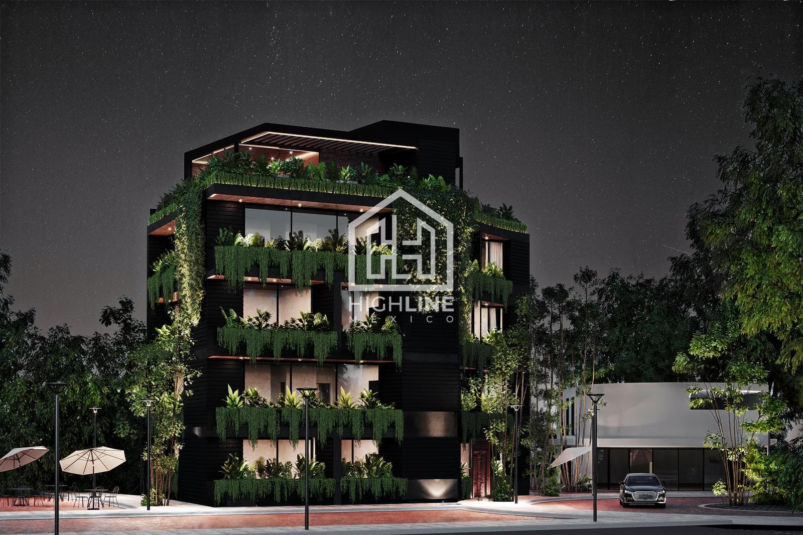 TWO-BEDROOM APARTMENT FOR SALE IN TULUM WITH A POOL AND SUN DECK, LOUNGE, GYM, AND STORAGE ROOMS IN THE BASEMENT