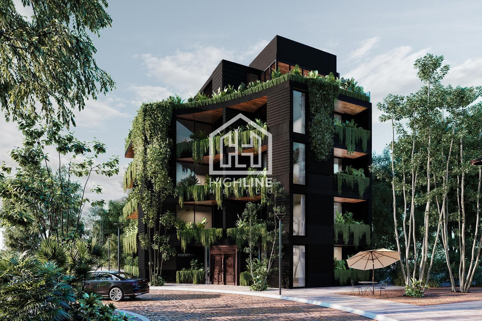 TWO-BEDROOM APARTMENT FOR SALE IN TULUM WITH A BACKUP POWER SYSTEM, CLOSED-CIRCUIT TV, AND 24-HOUR SECURITY