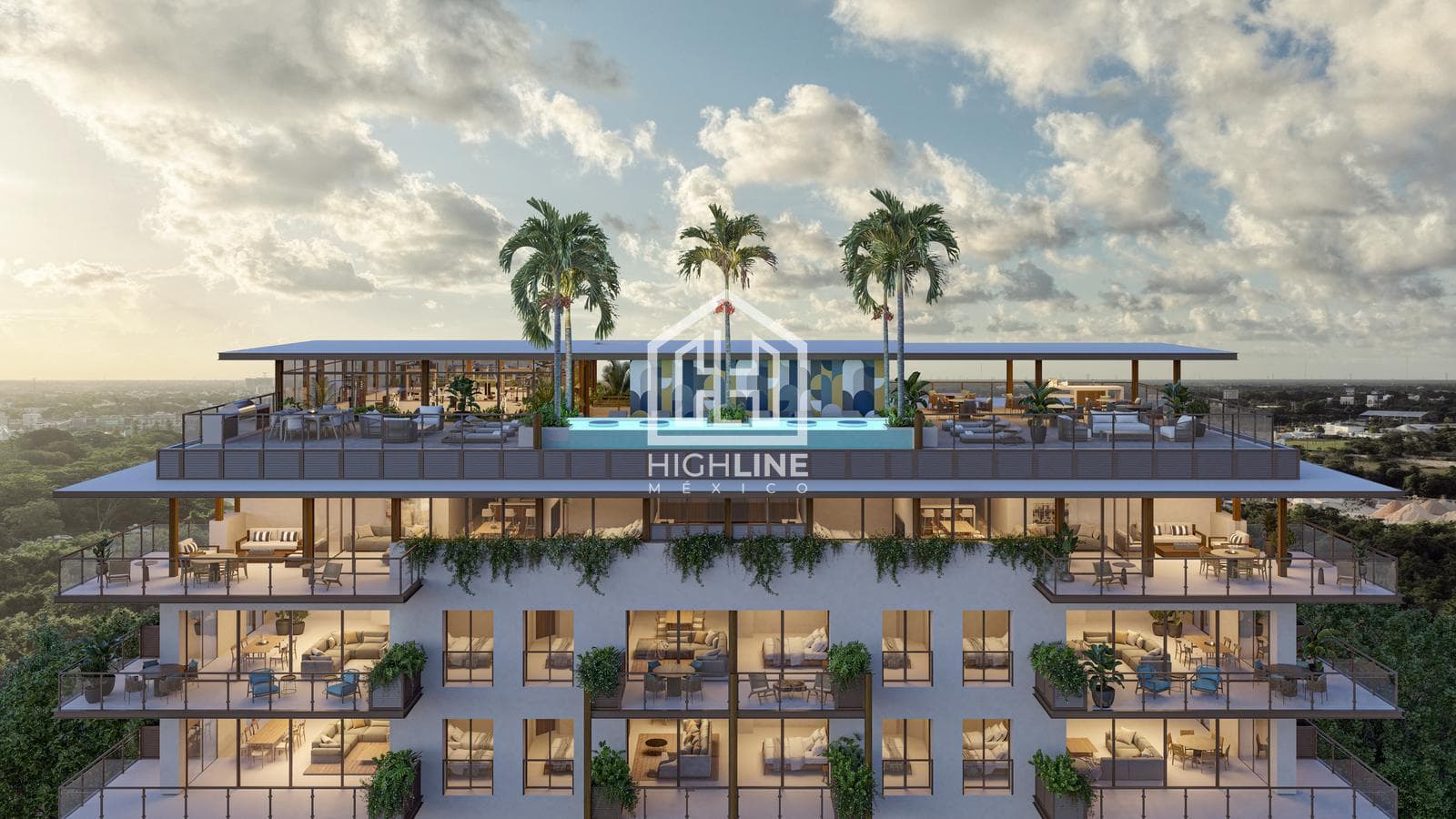 For sale: 2-bedroom apartment with spacious rooms in Cancún, featuring a pool and a gym