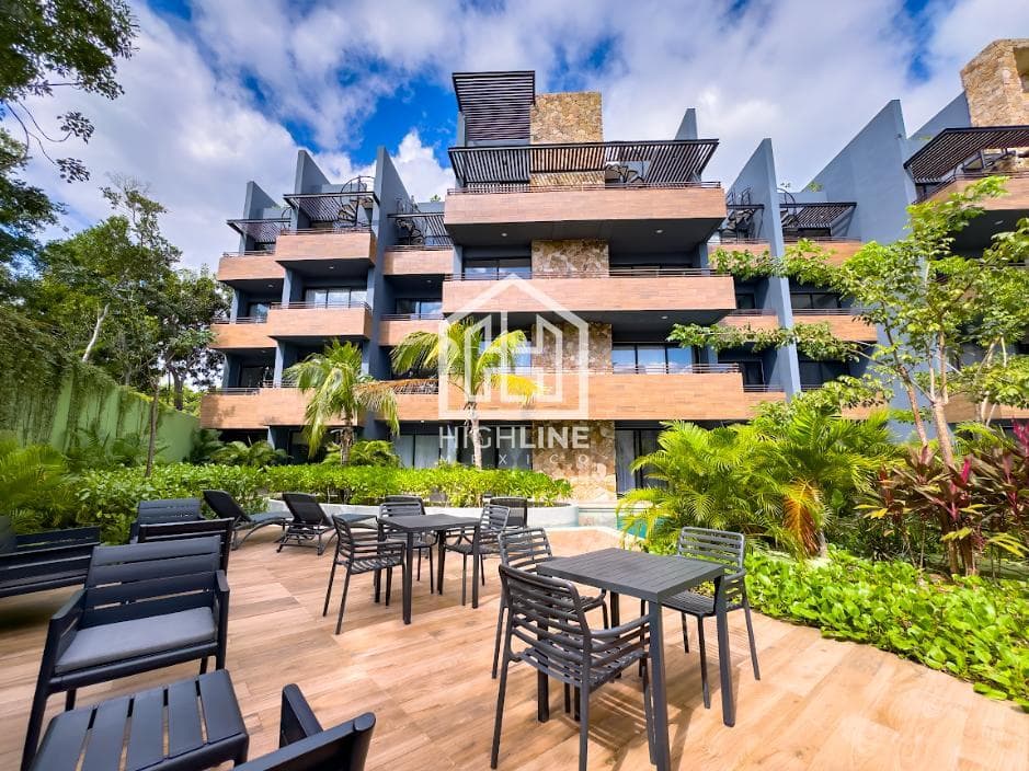 2-bedroom apartment for sale in Aldea Zama, with a pool and gym, suitable for living in or renting out