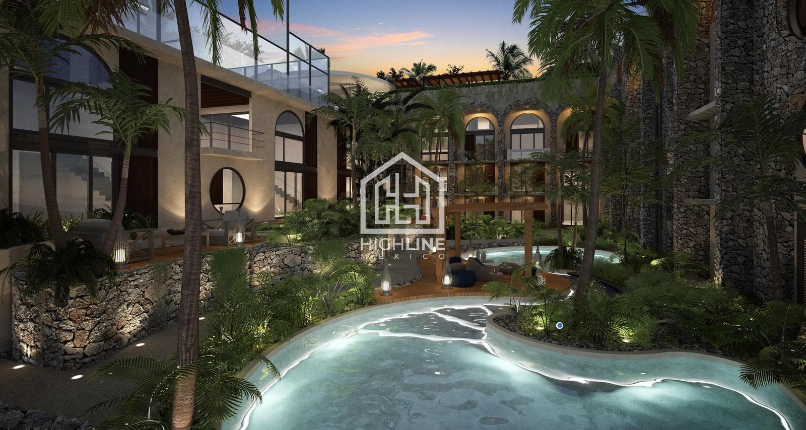 2-BEDROOM APARTMENT / PLAYA DEL CARMEN / PRE-SALE / GOLF / PADEL / EXCLUSIVE / CAPITAL GAINS.
