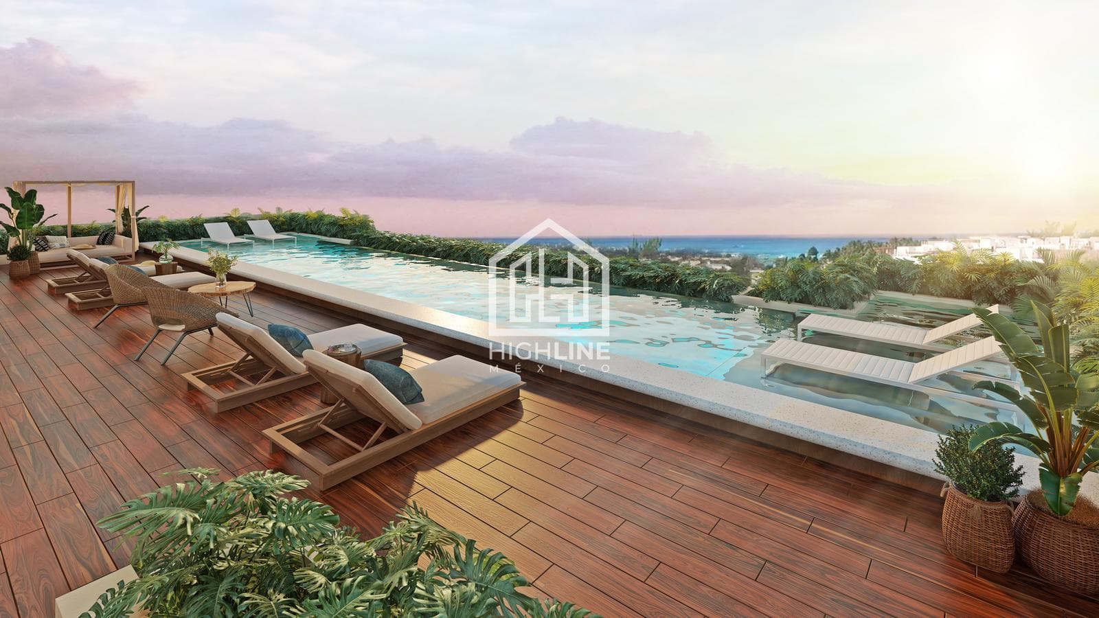 2-BEDROOM APARTMENT / 2 BLOCKS FROM THE OCEAN / PLAYA DEL CARMEN / APPRECIATION POTENTIAL / ROI.