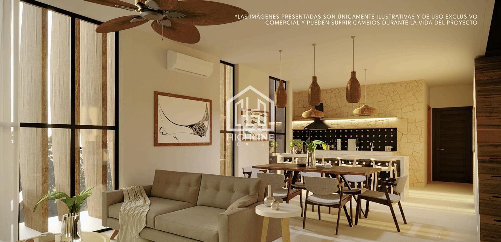 2-Bedroom Apartment for Sale in Cozumel with a Roof Deck and Pool