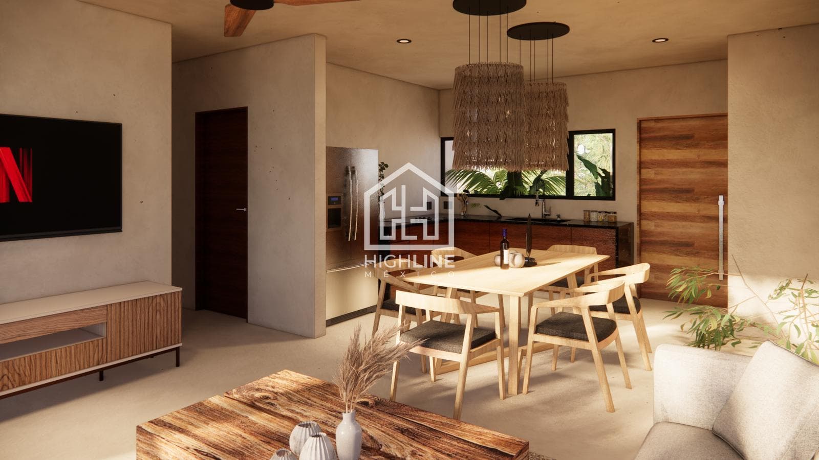 2-BEDROOM APARTMENT FOR SALE IN TULUM WITH A TERRACE