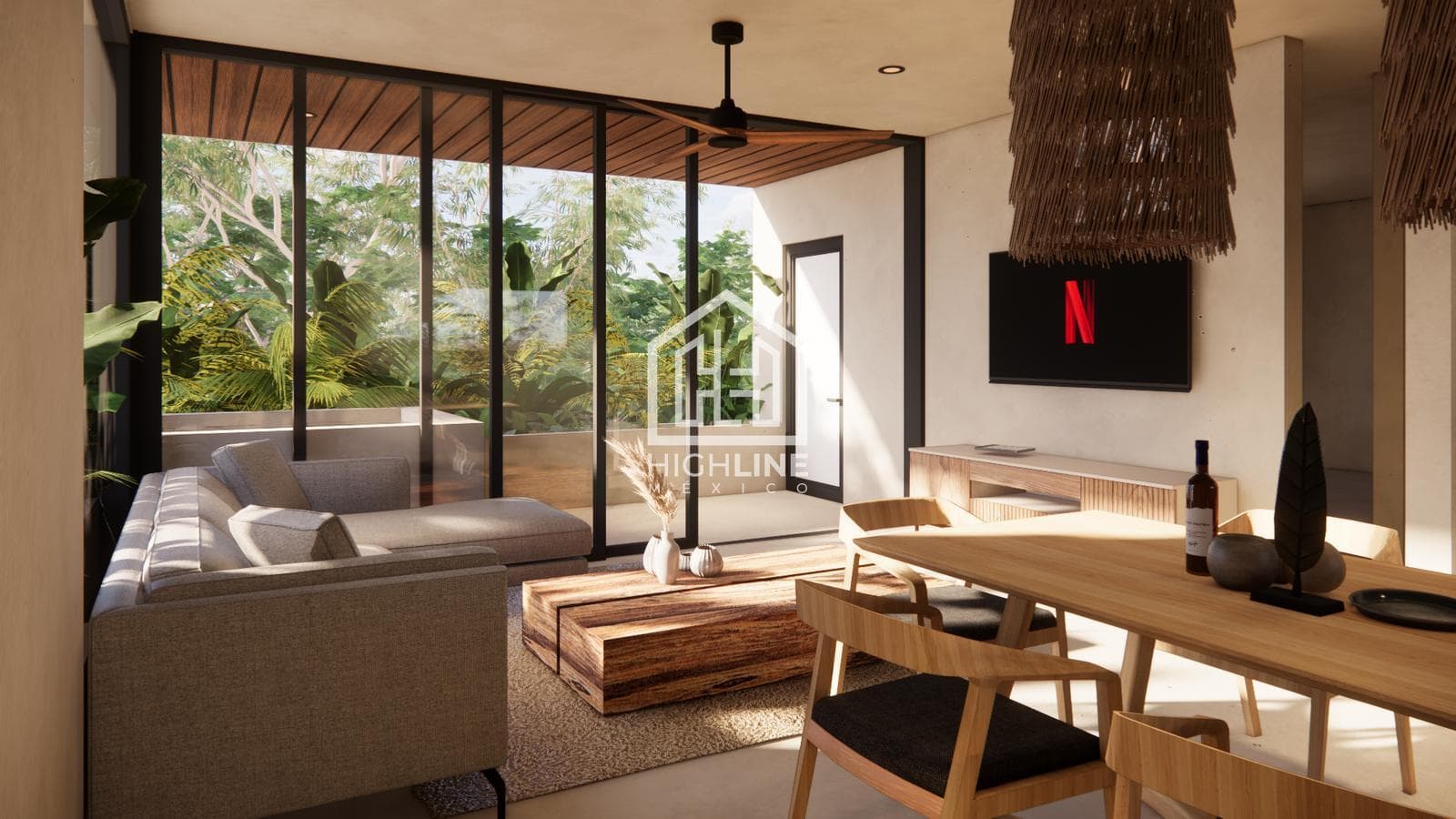 2-BEDROOM APARTMENT FOR SALE IN TULUM WITH A TERRACE