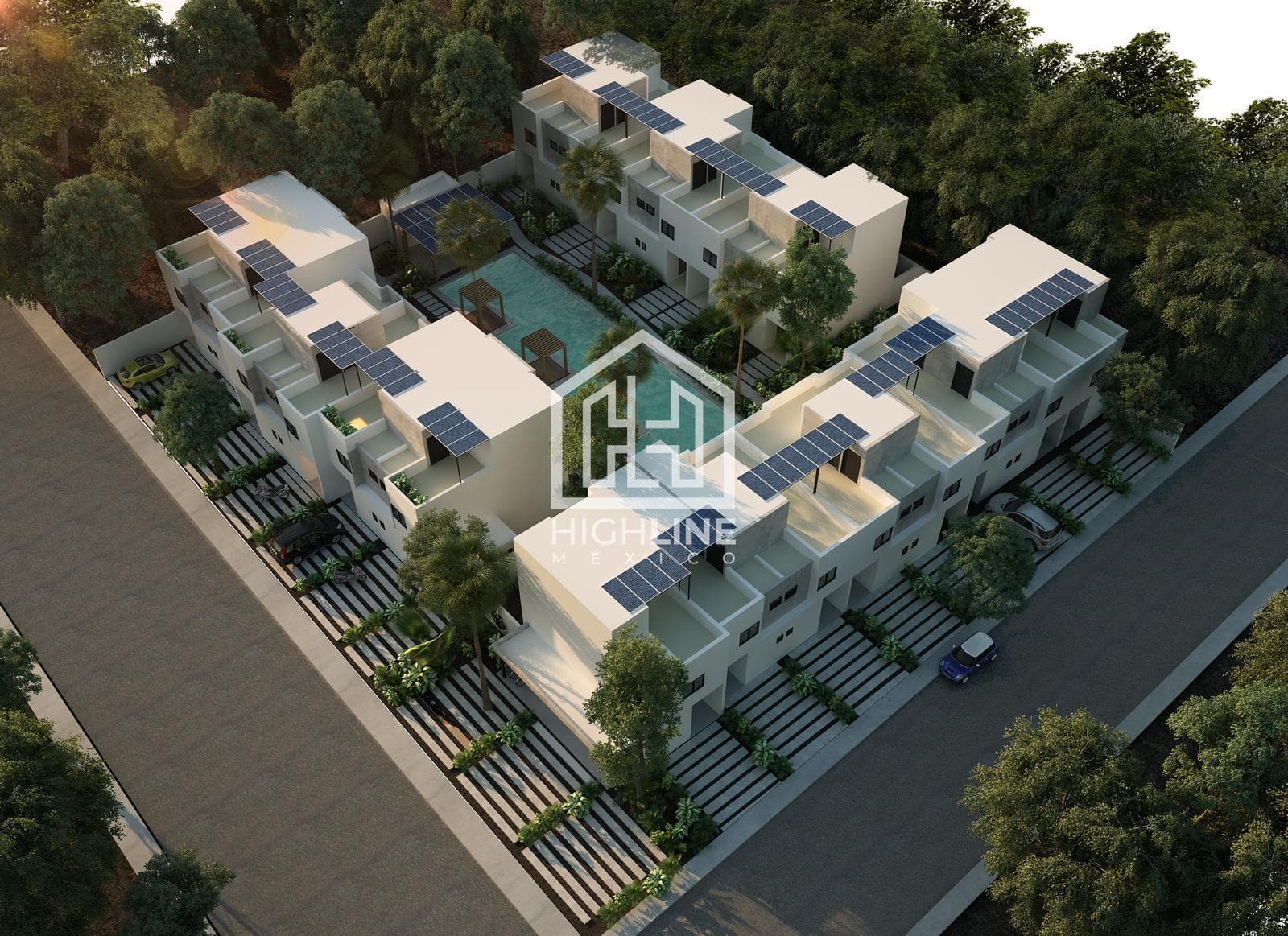 HOUSE FOR SALE IN TULUM: 3 BEDROOMS WITH A SEMI-OLYMPIC-SIZE POOL, APPRECIATION POTENTIAL, ROI, BITCOIN INVESTMENT