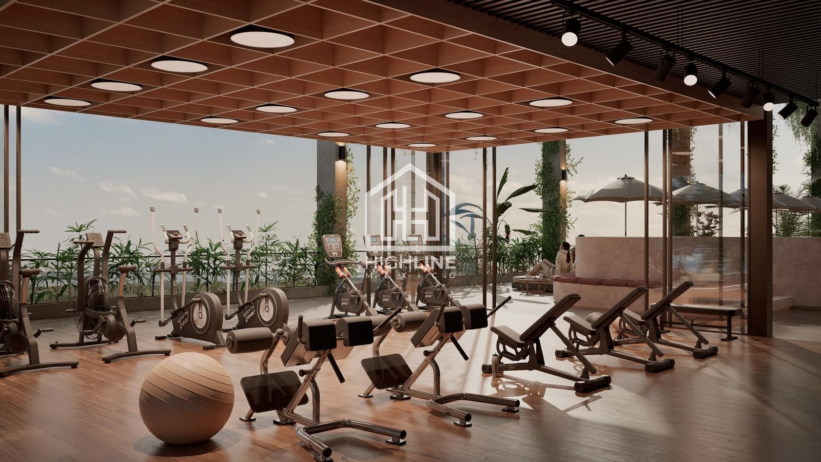 1-BEDROOM APARTMENT FOR SALE WITH A POOL AND SAUNA IN CANCÚN