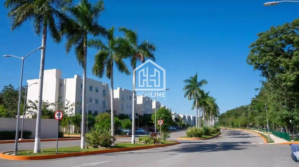 Departamento en Venta en Playa del Carmen en Zona de Alta Plusvalía Ideal para Rentar
