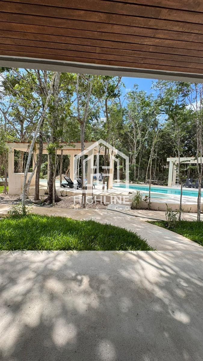 3-Bedroom House for Sale in Akumal, Just a Few Meters from the Beach | Pool and Grill Area
