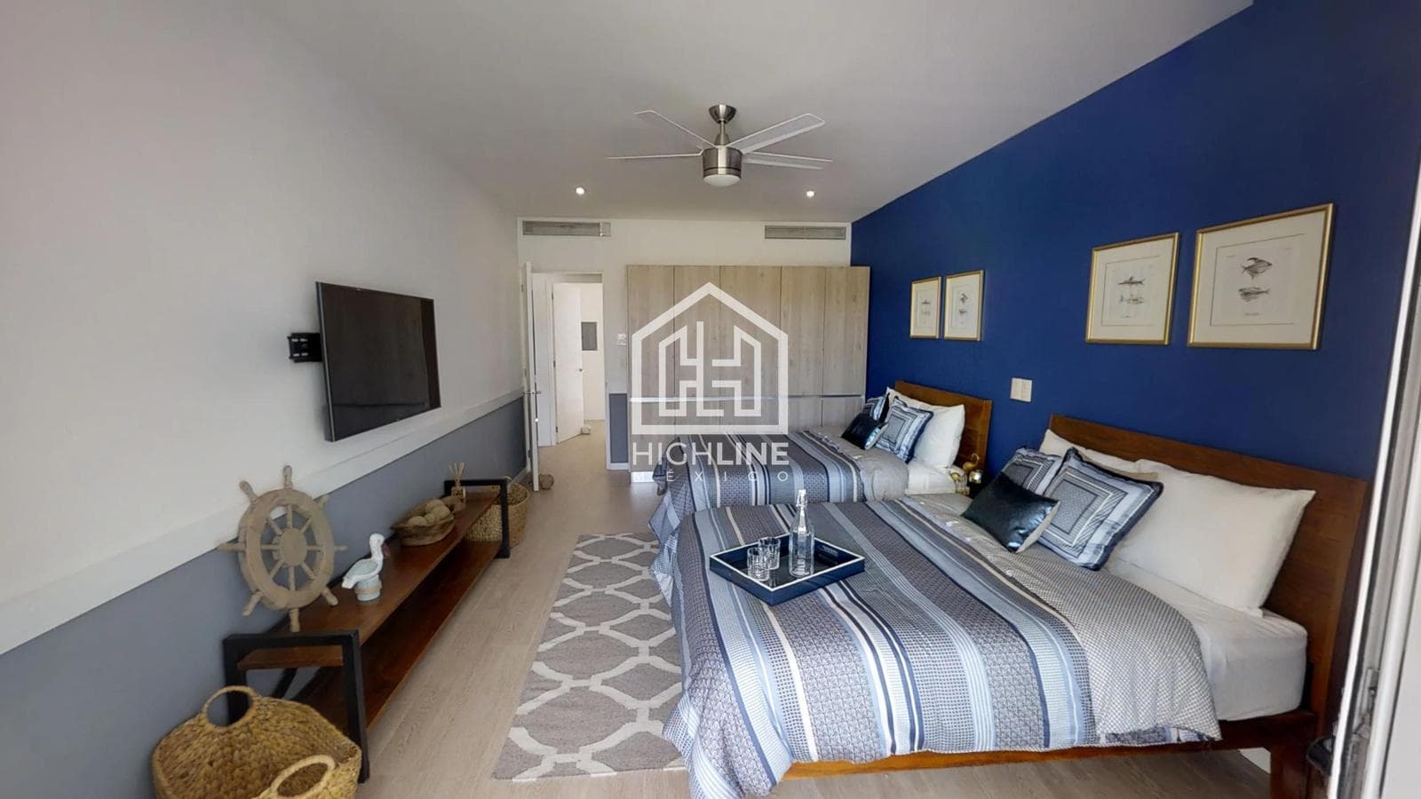 3-Bedroom Penthouse for Sale in Puerto Aventuras with Marina and Rooftop