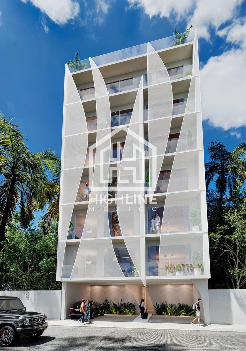 1-BEDROOM APARTMENT FOR SALE IN PLAYA DEL CARMEN, 6 BLOCKS FROM THE OCEAN