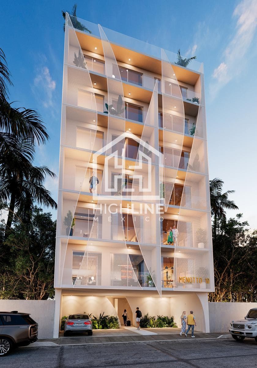 1-BEDROOM APARTMENT FOR SALE IN PLAYA DEL CARMEN, 6 BLOCKS FROM THE OCEAN