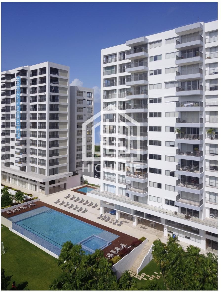 APARTMENT FOR SALE IN CANCUN: 2 BEDROOMS, POOL, GYM, YOGA AREA, BITCOIN