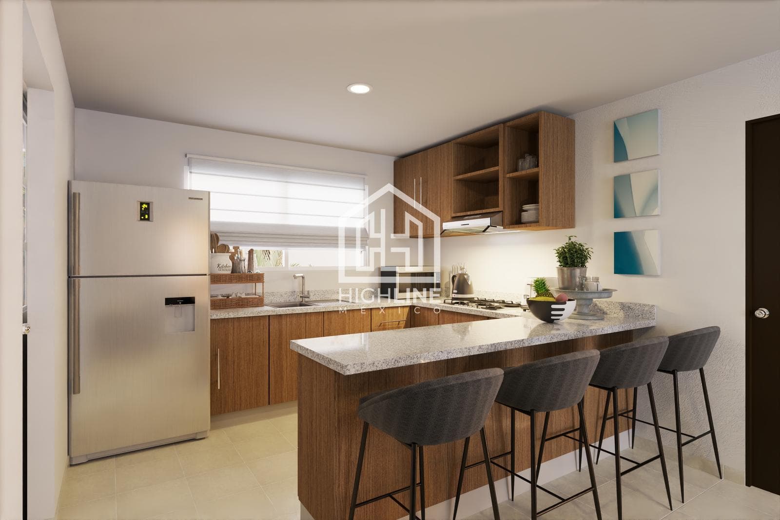 DEPARTAMENTO 3 RECÁMARAS | PLAYA DEL CARMEN | A 15 MIN DE LA PLAYA | CON ALBERCA| ENTREGA INMEDIATA