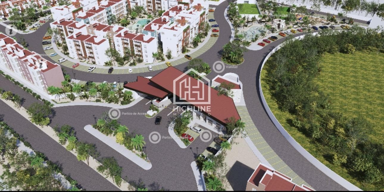 DEPARTAMENTO 3 RECÁMARAS | PLAYA DEL CARMEN | A 15 MIN DE LA PLAYA | CON ALBERCA| ENTREGA INMEDIATA