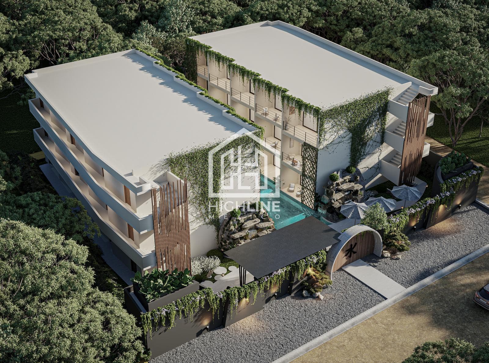 STUDIO WITH BALCONY IN TULUM, REGION 15. IMMEDIATE OCCUPANCY. READY FOR AIRBNB.