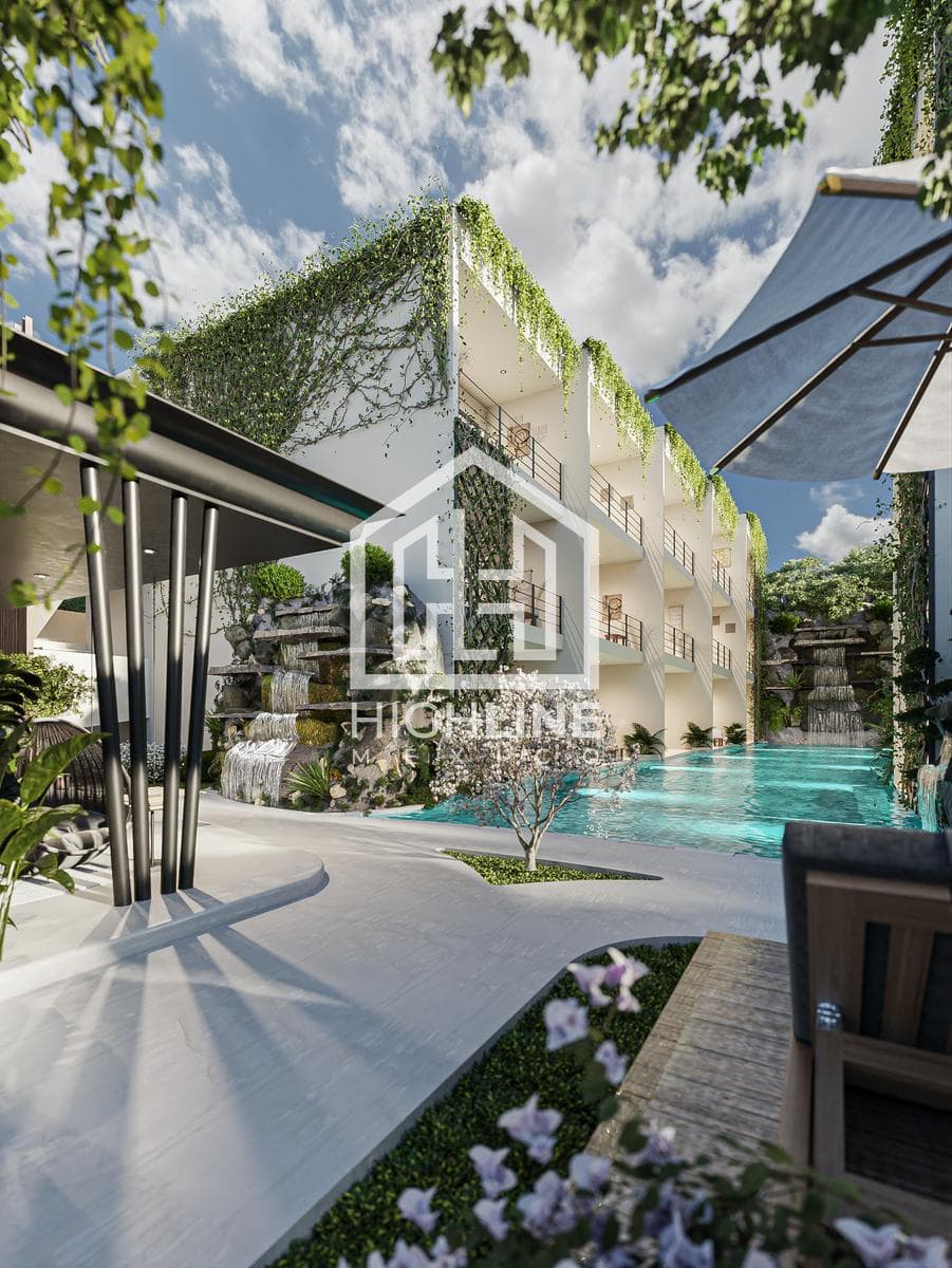 STUDIO WITH BALCONY IN TULUM, REGION 15. IMMEDIATE OCCUPANCY. READY FOR AIRBNB.