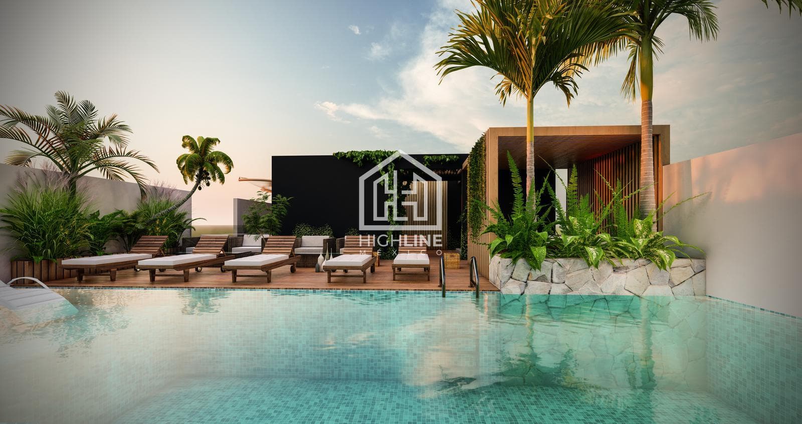 APARTMENT FOR SALE IN PLAYA DEL CARMEN, 5 MINUTES FROM THE BEACH