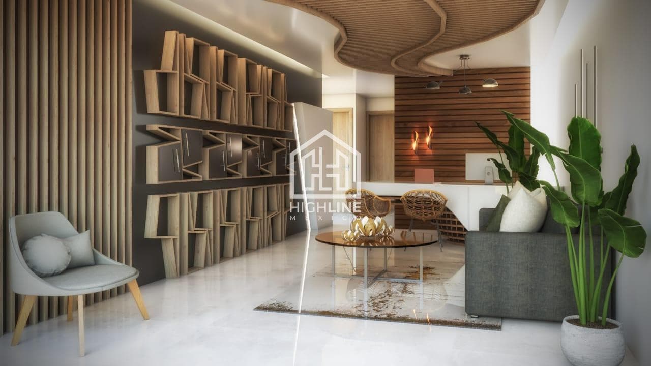 APARTMENT FOR SALE IN PLAYA DEL CARMEN, 5 MINUTES FROM THE BEACH