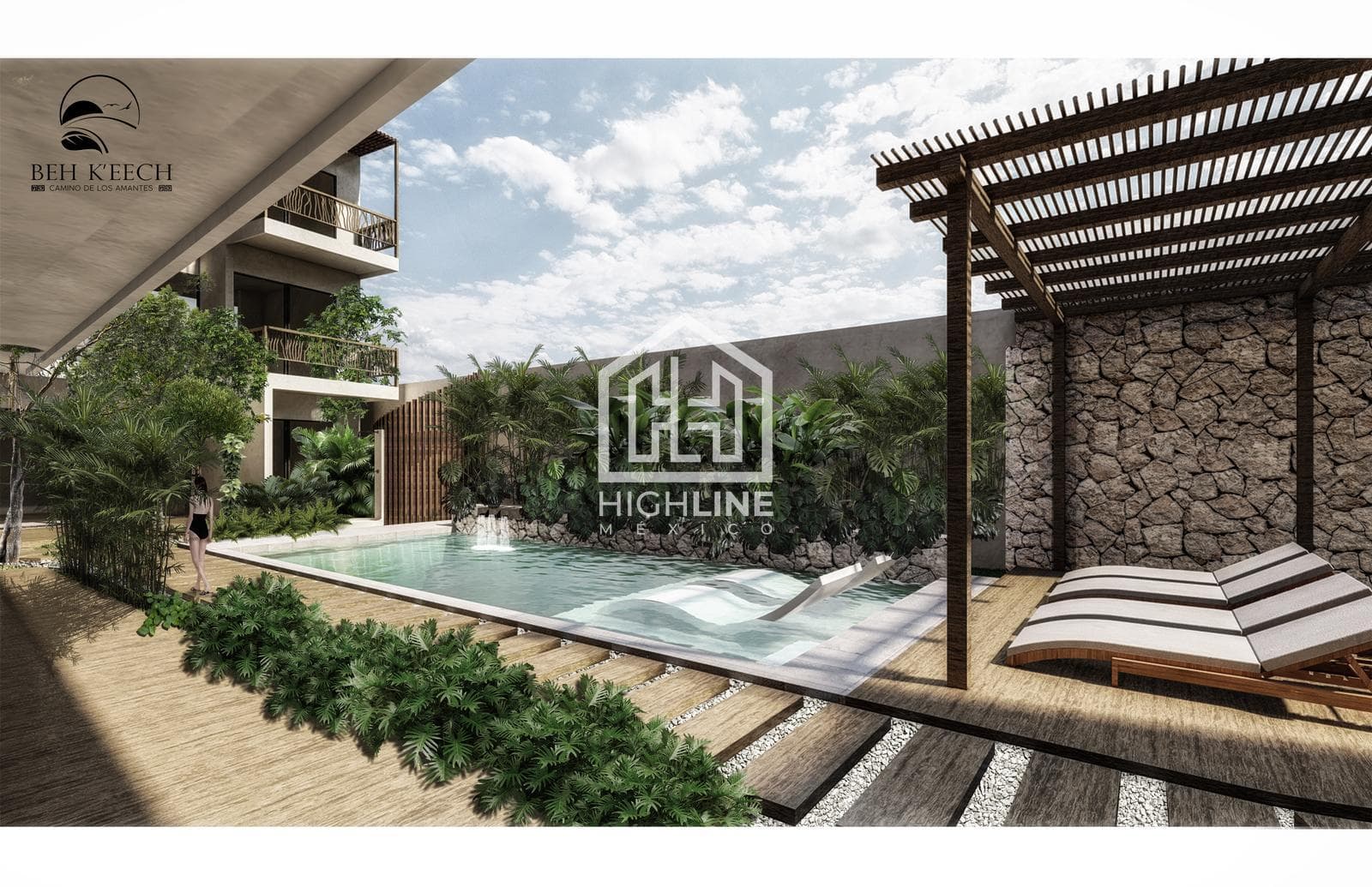 2-BEDROOM APARTMENT FOR SALE IN TULUM, REGION 15