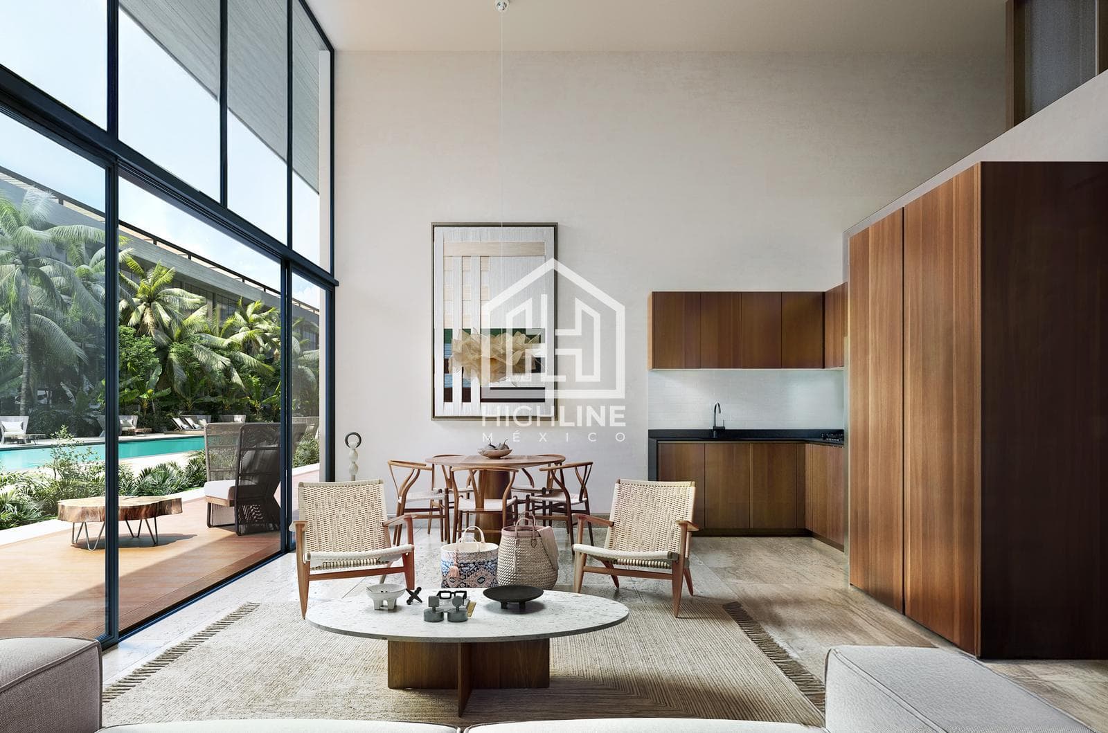Luxurious 2-bedroom apartment with premium amenities in Playacar