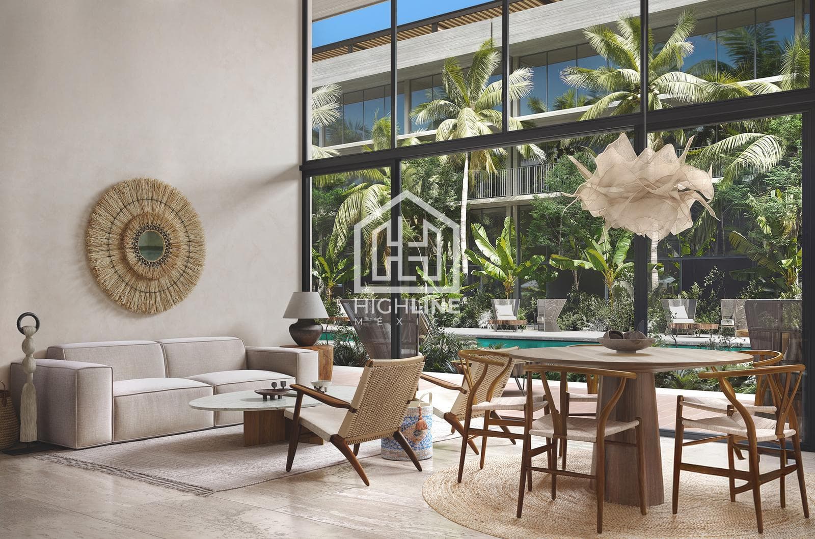 Luxurious 2-bedroom apartment with premium amenities in Playacar