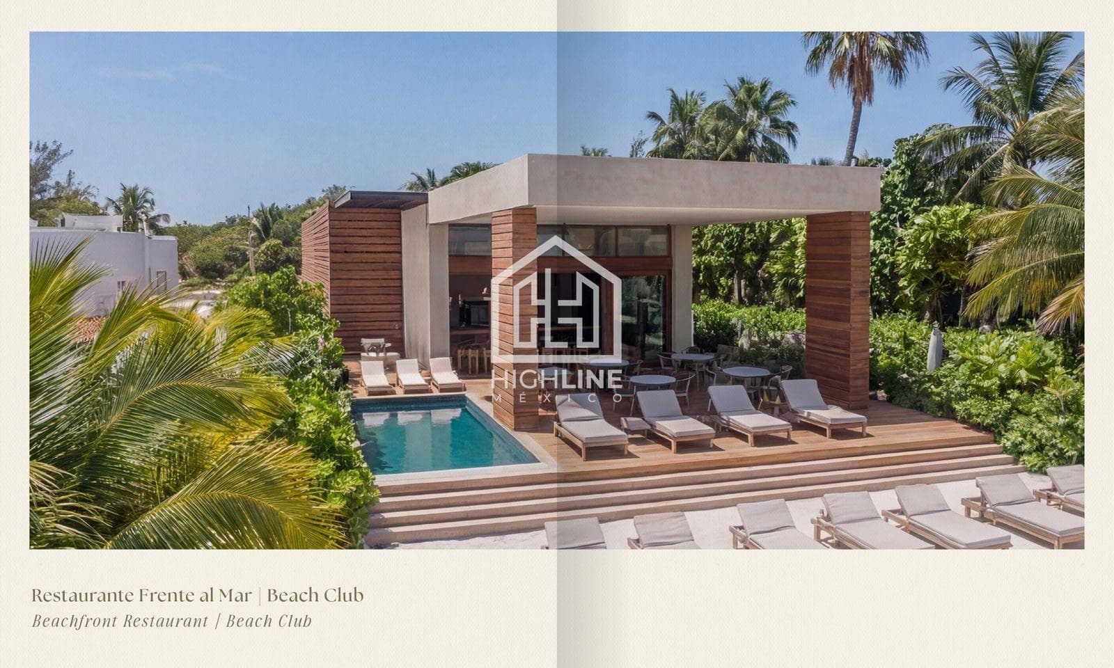 Luxury 3-bedroom apartment with ocean views and a beach club in Costa Mujeres, Cancun