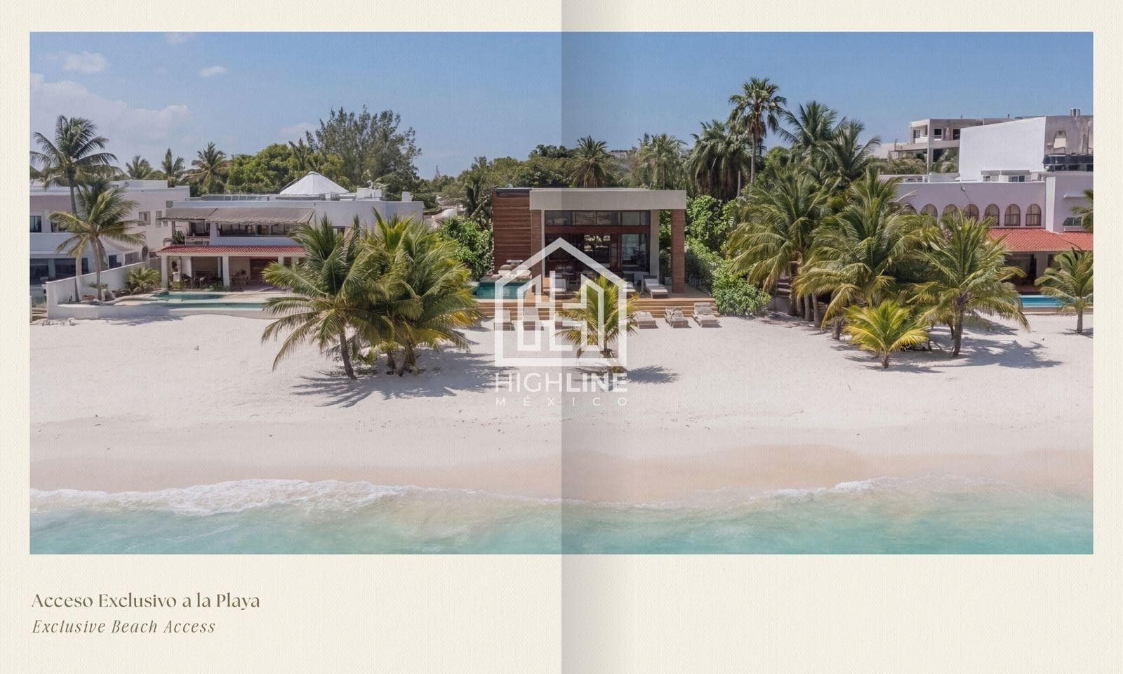 Luxurious 3-bedroom apartment with ocean views and a beach club in Costa Mujeres, Cancun