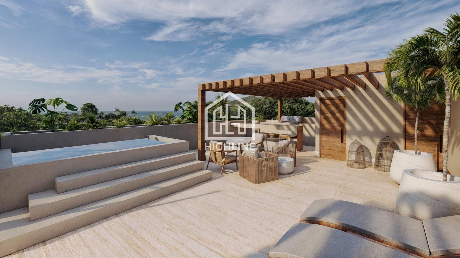 Great Investment Opportunity in Puerto Morelos | Private Jacuzzi and Just Steps from the Ocean