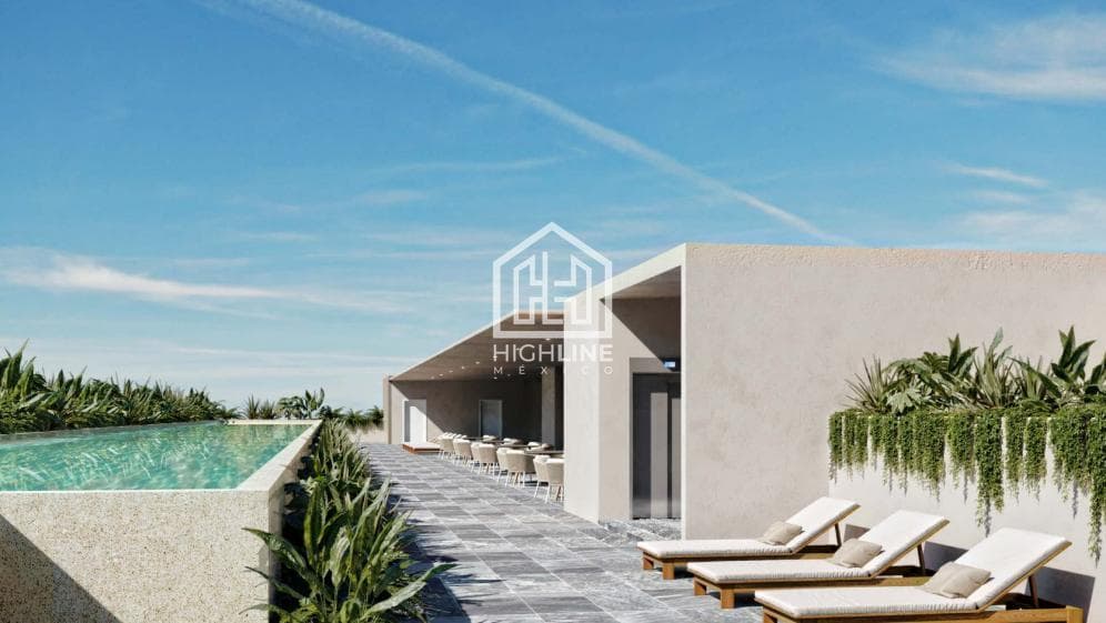 Departamento de 2 recámaras en Cancún con amenidades premium a 2 cuadras de Av. Huayacán