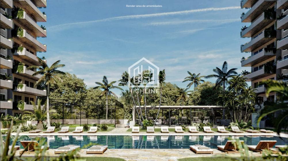 Departamento de 2 recámaras en Cancún con amenidades premium a 2 cuadras de Av. Huayacán