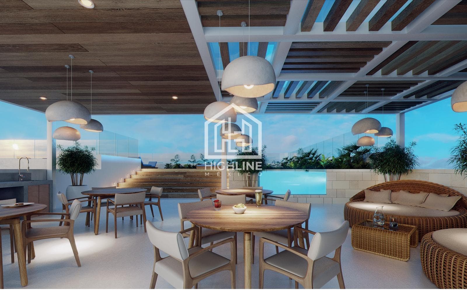 Apartment for sale in Puerto Morelos: 2 bedrooms / ocean view