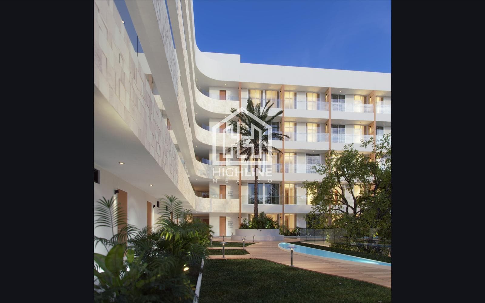 Apartment for sale in Puerto Morelos: 2 bedrooms / ocean view