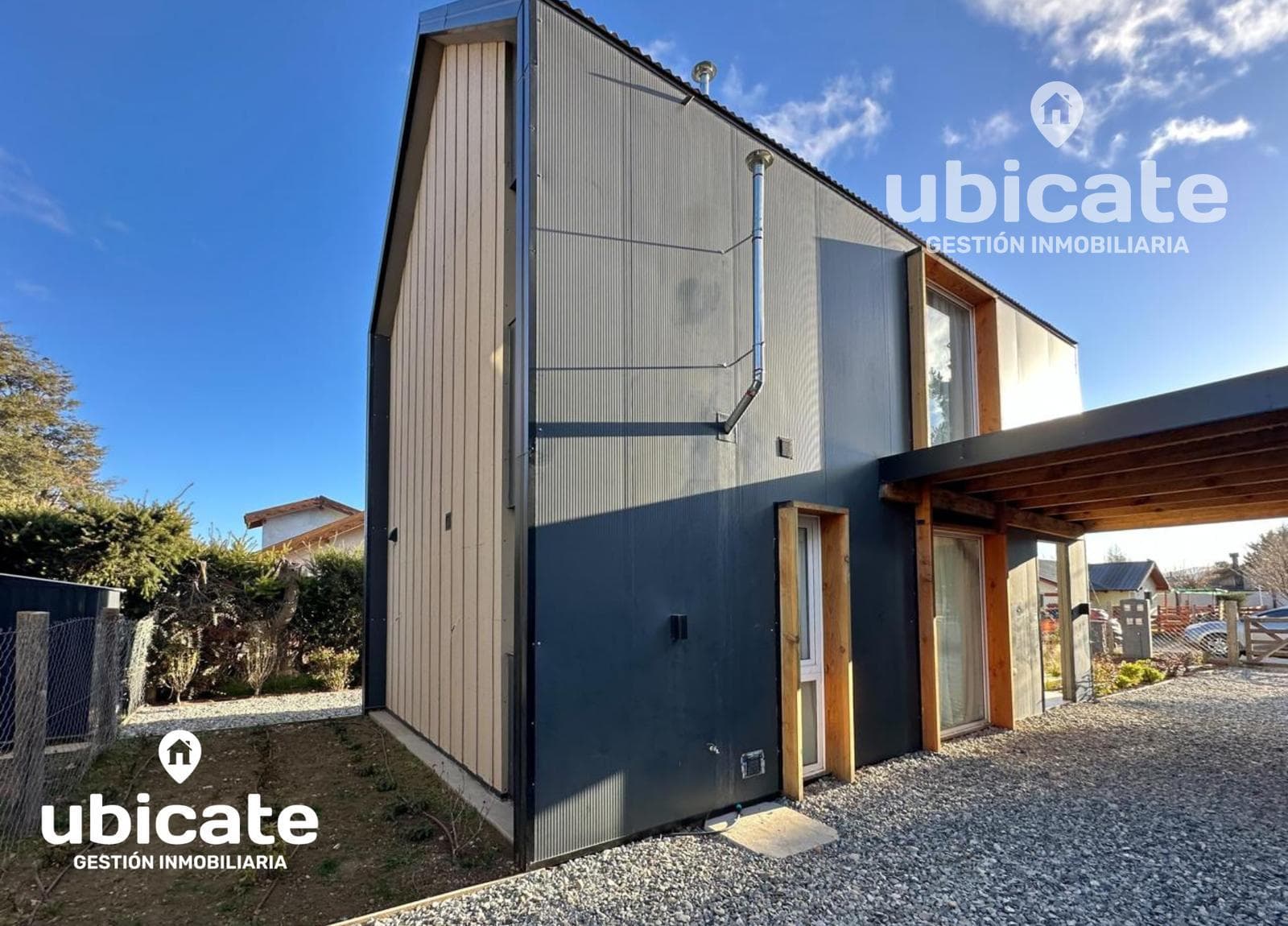 Brand-new, fully furnished house in Dina Huapi, 200 m from the lake