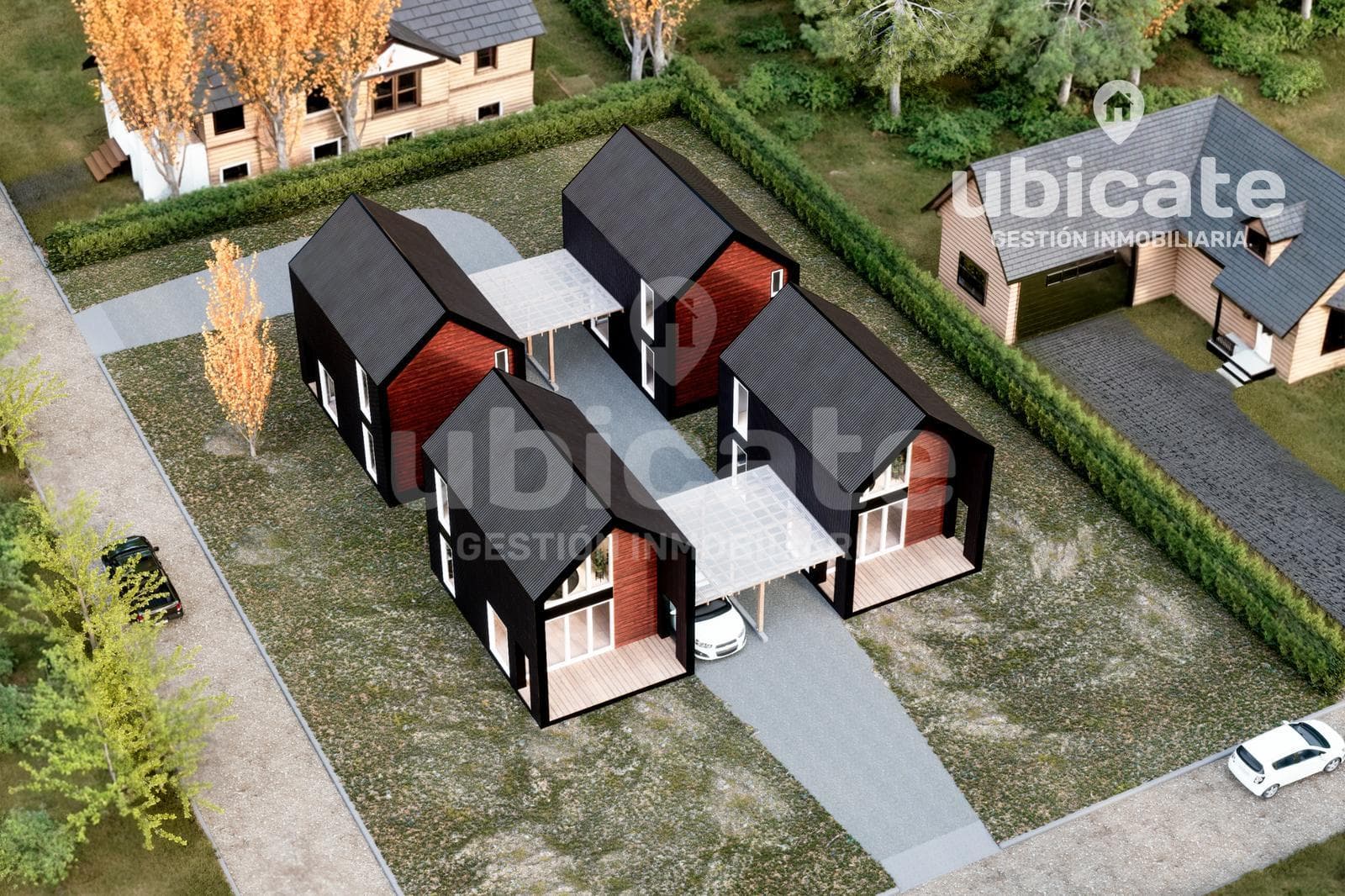 Brand-new, fully furnished house in Dina Huapi, 200 m from the lake