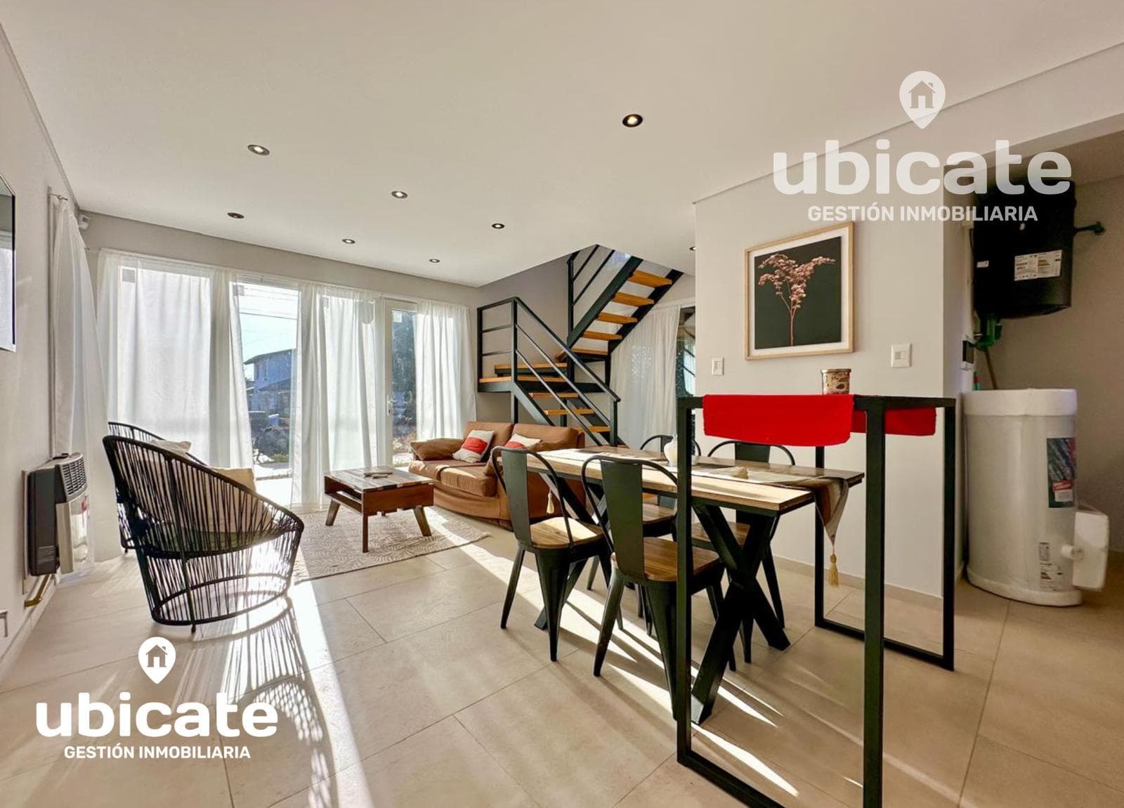Brand-new, fully furnished house in Dina Huapi, 200 m from the lake