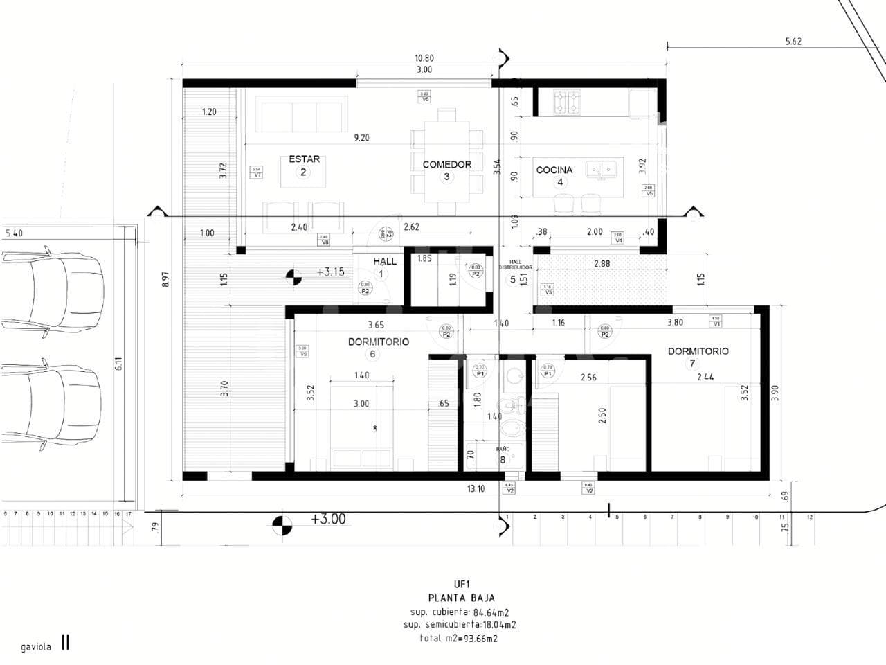 Brand-new house in a planned community in the Altos de Pinar del Sol neighborhood, Bariloche (UF1)
