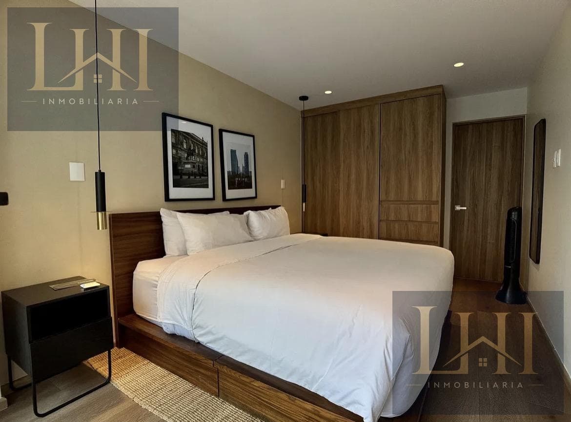 Departamento Amueblado Av. Nuevo León, Hipódromo, Cuauhtémoc