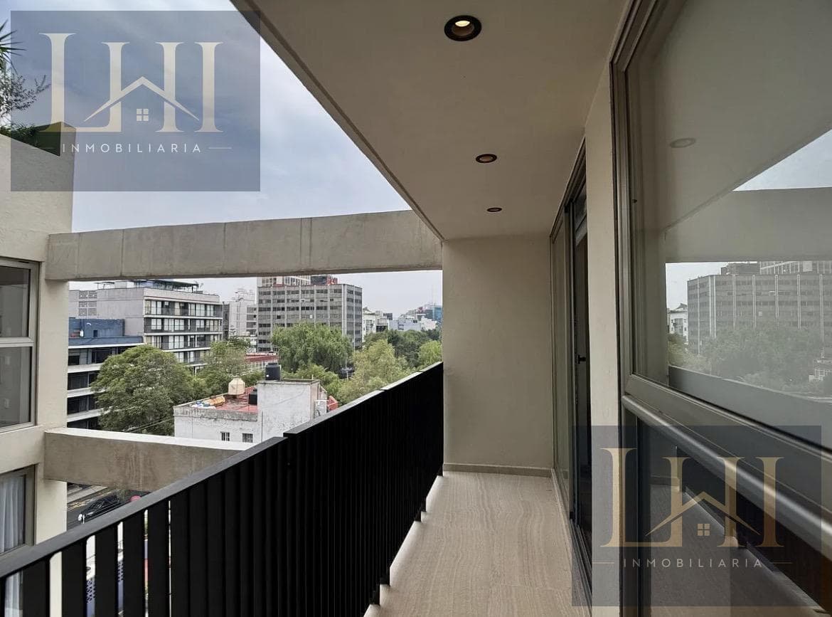 Departamento Amueblado Av. Nuevo León, Hipódromo, Cuauhtémoc
