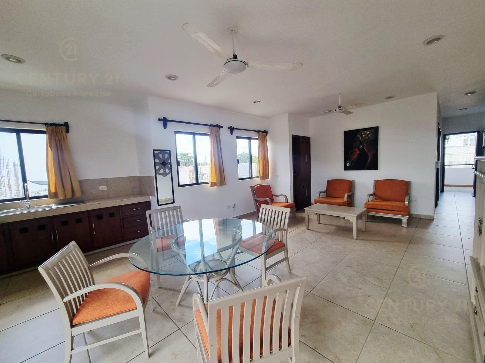 En renta departamento amueblado 1 recámara , Av. constituyentes, Playa del Carmen P3705