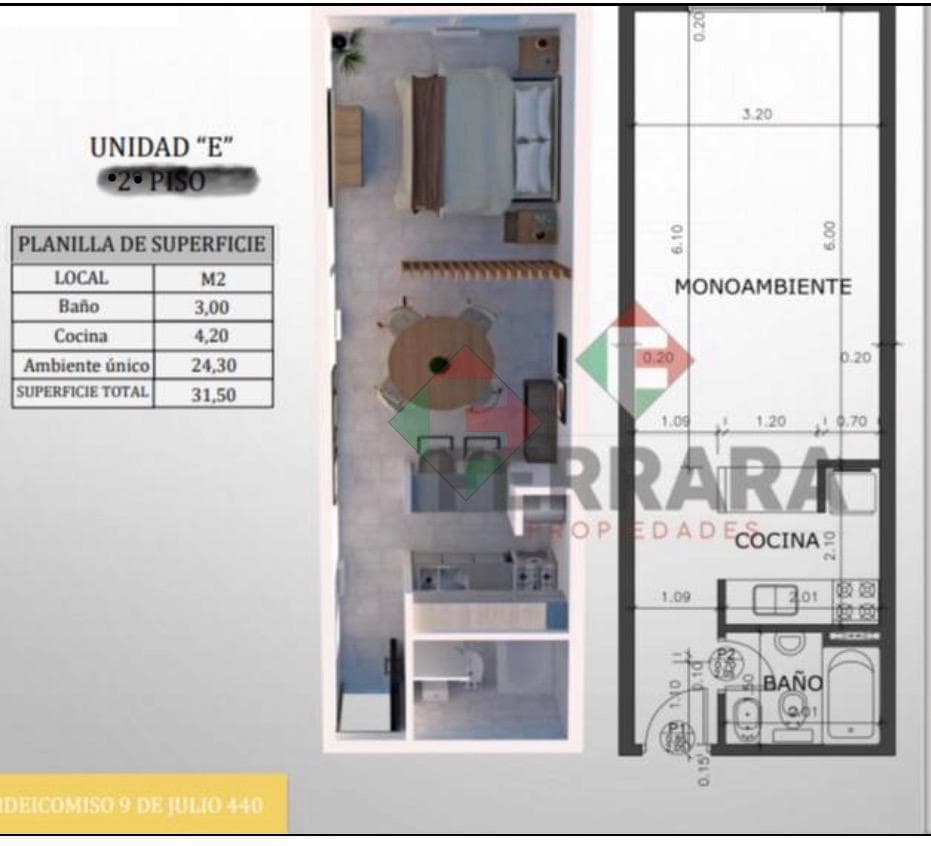 Studio Apartment for Sale in Bariloche