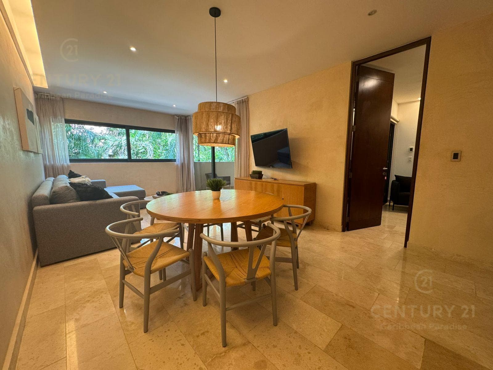 Renta Departamento Amueblado con Jacuzzi Cruz con Mar | Playa del Carmen | P3786