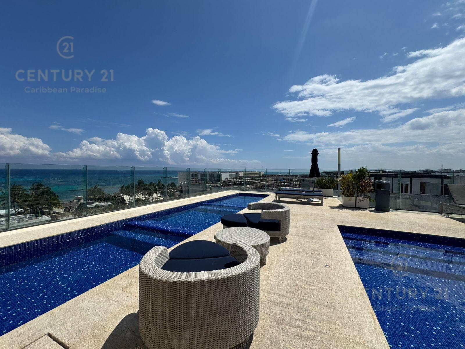 Furnished Apartment for Rent with Jacuzzi Cruz con Mar | Playa del Carmen | P3786