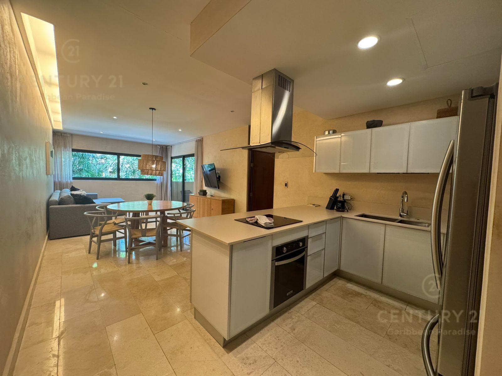 Renta Departamento Amueblado con Jacuzzi Cruz con Mar | Playa del Carmen | P3786