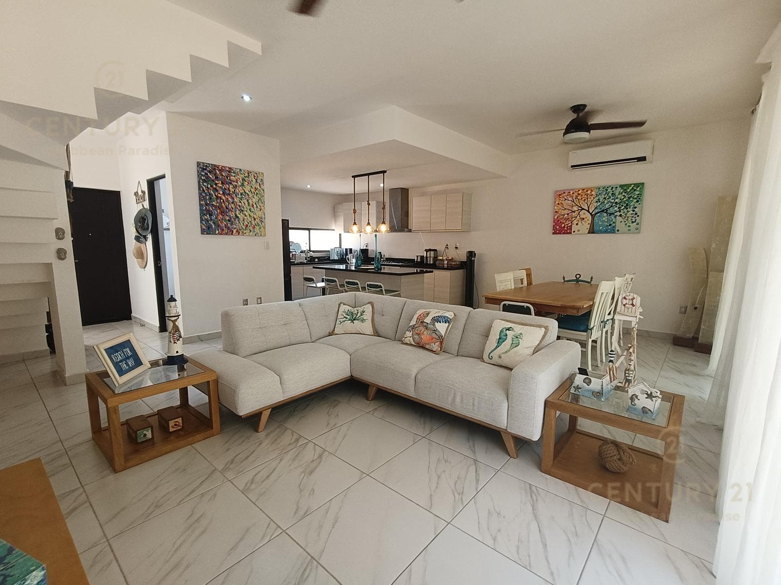 BEAUTIFUL FURNISHED HOUSE FOR RENT IN EL ENCUENTRO, PLAYA DEL CARMEN P3871