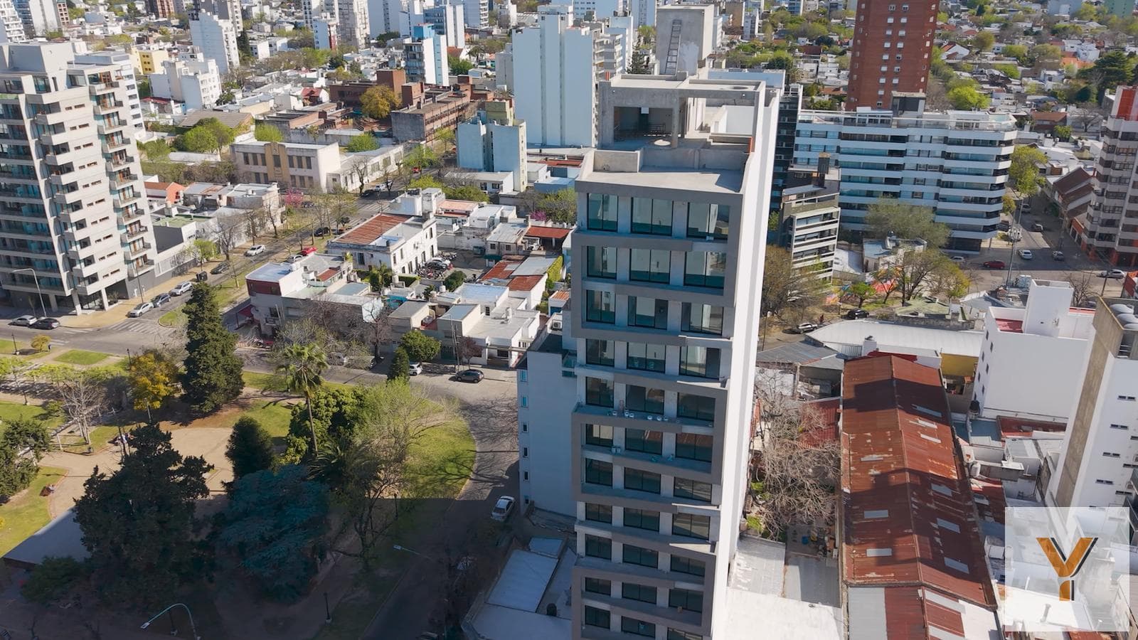 Apartment for sale (under construction)—2 bedrooms—71 m² total—La Plata—well—development.